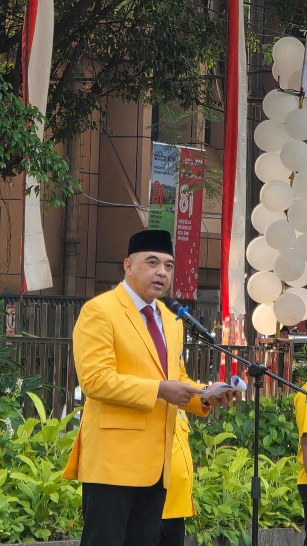 HUT RI ke-81, Golkar DKI Tegaskan Komitmen Kawal Pembangunan dan Kesejahteraan Rakyat
